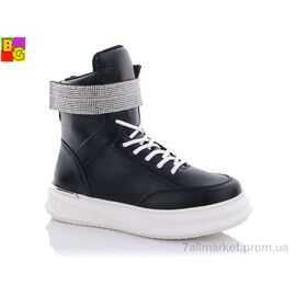 Черевики жіночі стильні Весна/осінь BSK21-51-04 (8 пар р.36-40) "BG" недорого оптом від прямого постачальника