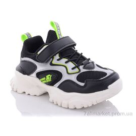 Фотография Кроссовки детские модные Весна/осень 1-B black (10 пар р.26-30) "Buddy Sheep" недорого оптом от прямого поставщика