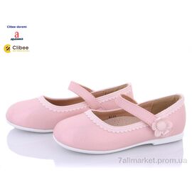 Фотография Туфли детские удобные Весна/осень DR11 pink (6 пар р.26-31) "Clibee-Doremi" недорого оптом от прямого поставщика
