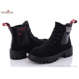 Фотография Ботинки женские стильные Весна/осень A9116-1 (6 пар р.36-40) "Veagia-ADA" недорого оптом от прямого поставщика