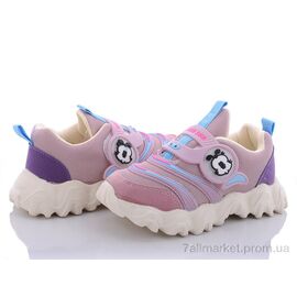 Кросівки дитячі модні Весна/осінь BD2021-1 розовый (8 пар р.26-30) "Class Shoes" недорого оптом від прямого постачальника