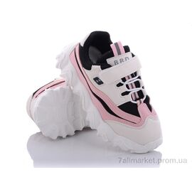 Кросівки дитячі модні Весна/осінь BD2028-1 розовый (8 пар р.26-31) "Class Shoes" недорого оптом від прямого постачальника