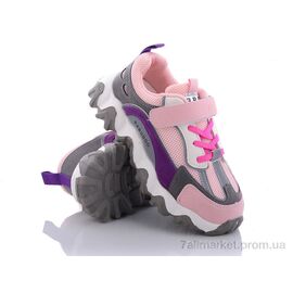 Кросівки дитячі модні Весна/осінь BD2029-1 розовый (32) (8 пар р.32-37) "Class Shoes" недорого оптом від прямого постачальника