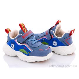 Кросівки дитячі модні Весна/осінь BD82003-22 синий (8 пар р.22-26) "Class Shoes" недорого оптом від прямого постачальника