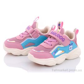 Кросівки дитячі модні Весна/осінь BD82003-22 розовый (8 пар р.22-26) "Class Shoes" недорого оптом від прямого постачальника