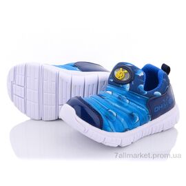 Кросівки дитячі модні Весна/осінь BD301 синие (8 пар р.26-30) "Class Shoes" недорого оптом від прямого постачальника