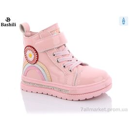 Фотография Ботинки детские удобные Весна/осень 4850-3516-2 (8 пар р.23-28) "Башили" недорого оптом от прямого поставщика