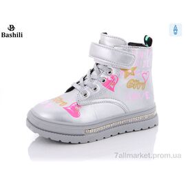 Фотография Ботинки детские удобные Весна/осень 4847-3515-2 (8 пар р.23-28) "Башили" недорого оптом от прямого поставщика