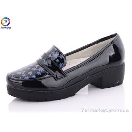 Туфлі дитячі зручні Весна/осінь LX362-1 (8 пар р.32-37) "Леопард" недорого оптом від прямого постачальника