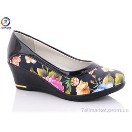 Фотография Туфли детские удобные Весна/осень AB49-1 (8 пар р.31-36) "Леопард" недорого оптом от прямого поставщика