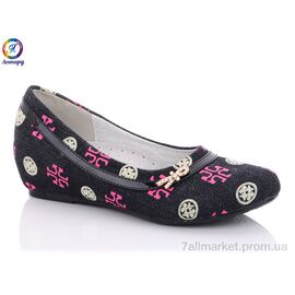 Фотография Туфли детские удобные Весна/осень X339-1 (8 пар р.32-37) "Леопард" недорого оптом от прямого поставщика