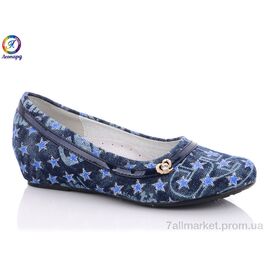 Фотография Туфли детские удобные Весна/осень X341-2 (8 пар р.32-37) "Леопард" недорого оптом от прямого поставщика