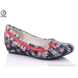 Фотография Туфли детские удобные Весна/осень X341-15 (8 пар р.32-37) "Леопард" недорого оптом от прямого поставщика