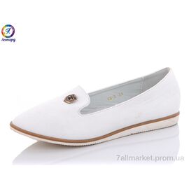 Балетки дитячі на дівчинку Весна/осінь T8-3 (8 пар р.32-37) "Леопард" недорого оптом від прямого постачальника