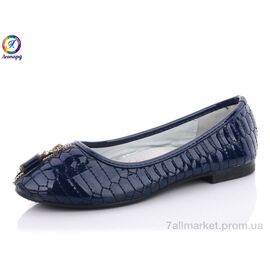 Балетки дитячі на дівчинку Весна/осінь Y2-2 (8 пар р.32-37) "Леопард" недорого оптом від прямого постачальника