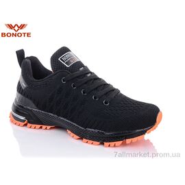Фотография Кроссовки женские модные Весна/осень B8775-4 (8 пар р.36-41) "Bonote" недорого оптом от прямого поставщика