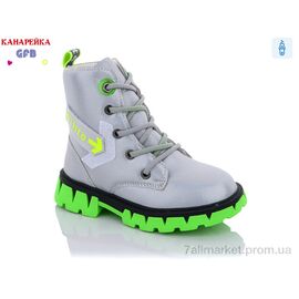 Черевики дитячі зручні Весна/осінь J227-9 (8 пар р.26-31) "GFB-Канарейка" недорого оптом від прямого постачальника