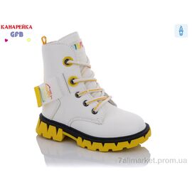 Фотография Ботинки детские удобные Весна/осень J222-8 (8 пар р.26-31) "GFB-Канарейка" недорого оптом от прямого поставщика