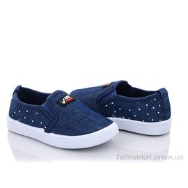 Сліпони дитячі без шнурків Весна/осінь D50-1 (6 пар р.26-31) "Red Hat" недорого оптом від прямого постачальника