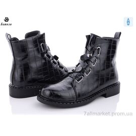 Черевики жіночі стильні Весна/осінь 5317-OK87 (6 пар р.36-40) "Башили" недорого оптом від прямого постачальника
