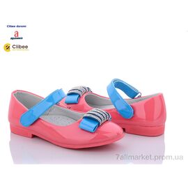 Фотография Туфли детские удобные Весна/осень CM205 coral (6 пар р.31-36) "Clibee-Doremi" недорого оптом от прямого поставщика