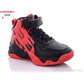 Фотография Кроссовки детские модные Весна/осень J283-2 (8 пар р.26-31) "GFB-Канарейка" недорого оптом от прямого поставщика