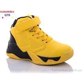 Кросівки дитячі модні Весна/осінь J281-7 (8 пар р.26-31) "GFB-Канарейка" недорого оптом від прямого постачальника