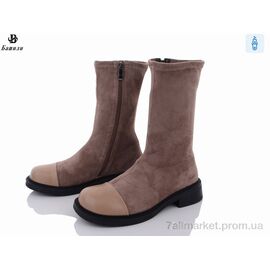 Черевики жіночі стильні Весна/осінь OK133 (6 пар р.36-41) "Башили" недорого оптом від прямого постачальника