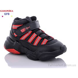 Фотография Ботинки детские удобные Весна/осень J2105-3 (8 пар р.26-31) "GFB-Канарейка" недорого оптом от прямого поставщика