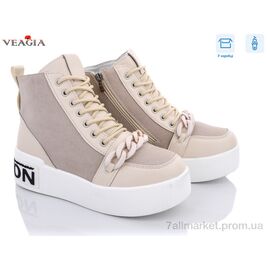 Фотография Ботинки женские стильные Весна/осень 2JA573-3 (6 пар р.36-41) "Veagia-ADA" недорого оптом от прямого поставщика