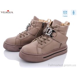 Фотография Ботинки женские стильные Весна/осень 2F575-3 (6 пар р.36-41) "Veagia-ADA" недорого оптом от прямого поставщика