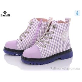 Фотография Ботинки детские удобные Весна/осень E923-6F (8 пар р.26-32) "Башили" недорого оптом от прямого поставщика