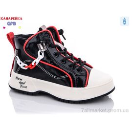 Фотография Ботинки детские удобные Весна/осень F2448-2 (8 пар р.26-31) "GFB-Канарейка" недорого оптом от прямого поставщика