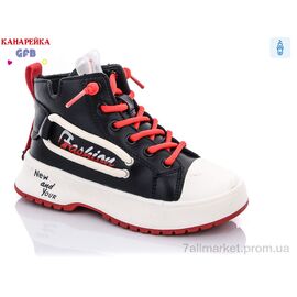 Фотография Ботинки детские удобные Весна/осень F2447-1 (8 пар р.26-31) "GFB-Канарейка" недорого оптом от прямого поставщика