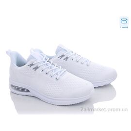 Кросівки чоловічі модні Весна/осінь J737 white (8 пар р.40-45) "Hongquan" недорого оптом від прямого постачальника