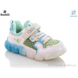 Фотография Кроссовки детские модные Весна/осень FB381-6 LED (8 пар р.27-32) "Башили" недорого оптом от прямого поставщика