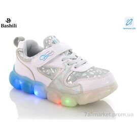 Фотография Кроссовки детские модные Весна/осень FB382-6 LED (8 пар р.27-32) "Башили" недорого оптом от прямого поставщика