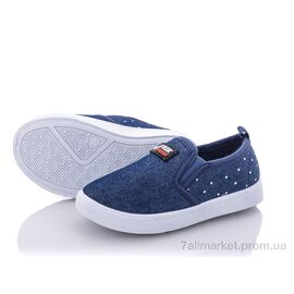 Фотография Слипоны детские без шнурков Весна/осень MS53-1 (6 пар р.26-31) "Red Hat" недорого оптом от прямого поставщика