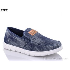 Фотография Слипоны мужские модные Весна/осень Y313-1 (8 пар р.40-45) "PTPT" недорого оптом от прямого поставщика