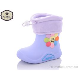 Чоботи з піни дитячі Весна/осінь L40-22 (10 пар р.24-30) "PALIAMENT" недорого оптом від прямого постачальника