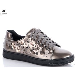 Кросівки жіночі модні Весна/осінь 007-11 gun (6 пар р.36-41) "Башили" недорого оптом від прямого постачальника