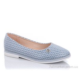 Балетки жіночі зручні Весна/осінь PN602-22 (8 пар р.36-41) "Xifa" недорого оптом від прямого постачальника