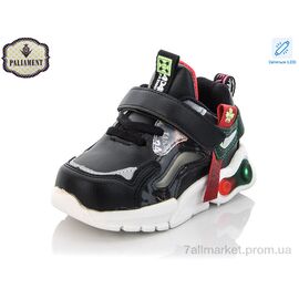 Кросівки дитячі модні Весна/осінь K601C-2 LED (8 пар р.23-28) "PALIAMENT" недорого оптом від прямого постачальника