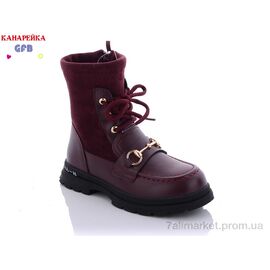 Фотография Ботинки детские удобные Весна/осень A8110-7 (8 пар р.31-36) "GFB-Канарейка" недорого оптом от прямого поставщика