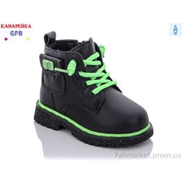 Фотография Ботинки детские удобные Весна/осень G1396-1 (8 пар р.21-25) "GFB-Канарейка" недорого оптом от прямого поставщика