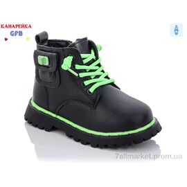 Черевики дитячі зручні Весна/осінь F2396-1 (8 пар р.26-30) "GFB-Канарейка" недорого оптом від прямого постачальника