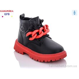 Фотография Ботинки детские удобные Весна/осень F2393-1 (8 пар р.26-30) "GFB-Канарейка" недорого оптом от прямого поставщика