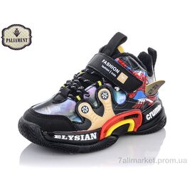 Фотография Кроссовки детские модные Весна/осень A139-1 (8 пар р.26-31) "PALIAMENT" недорого оптом от прямого поставщика