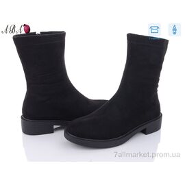 Черевики жіночі стильні Весна/осінь 537-1-1 (6 пар р.37-41) "Aba" недорого оптом від прямого постачальника