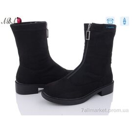 Черевики жіночі стильні Весна/осінь 537-2-1 (6 пар р.37-41) "Aba" недорого оптом від прямого постачальника